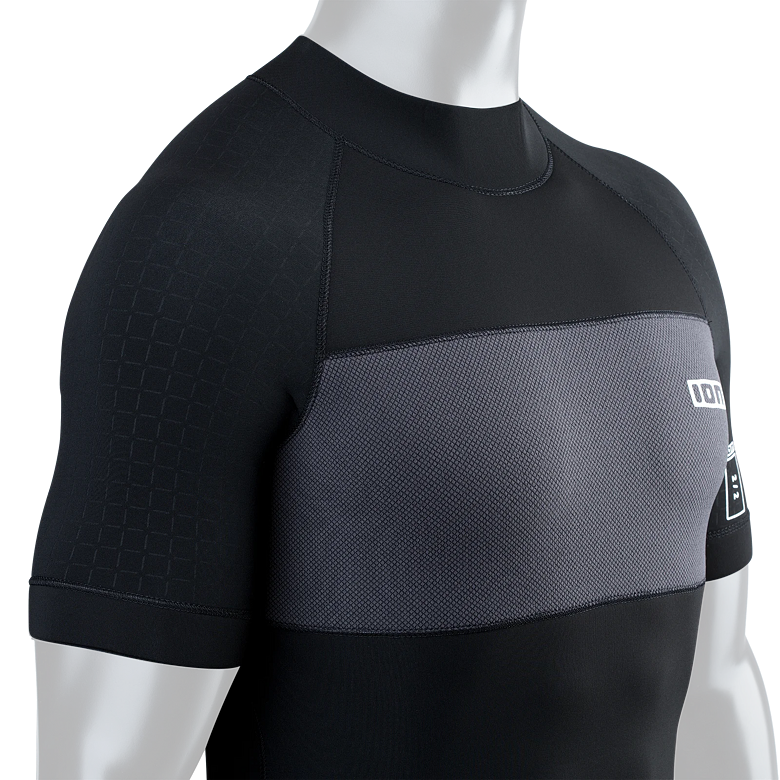 neo top ION 2/2 SS men BLACK