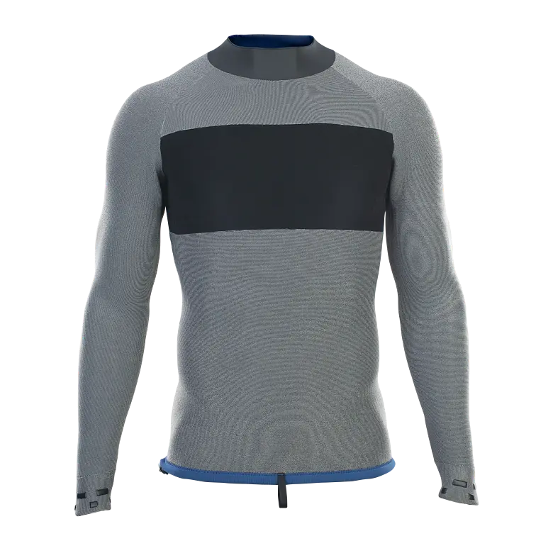 neo top ION 2/2 LS men faint-blue