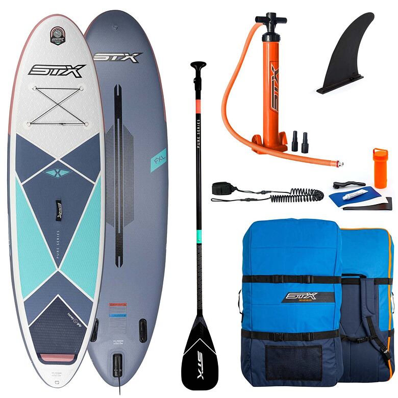 Tabla de paddle surf STX Pure Freeride 10'6'' AZUL MARINO/ROSA