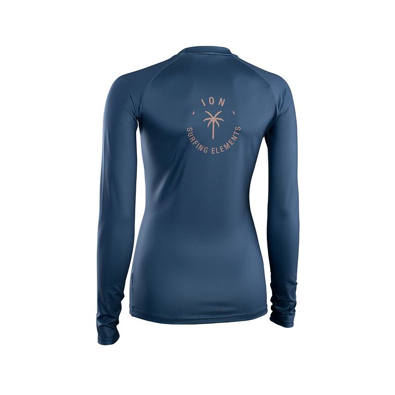 lycra top ION LS women salty-indigo