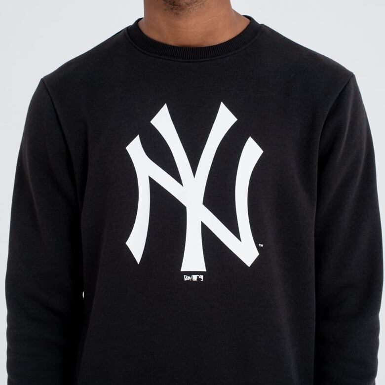 mikina NEW ERA MLB Team logo crew NEYYAN BLK