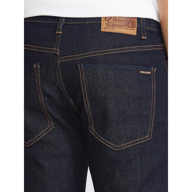 kalhoty VOLCOM Solver Denim RINSE