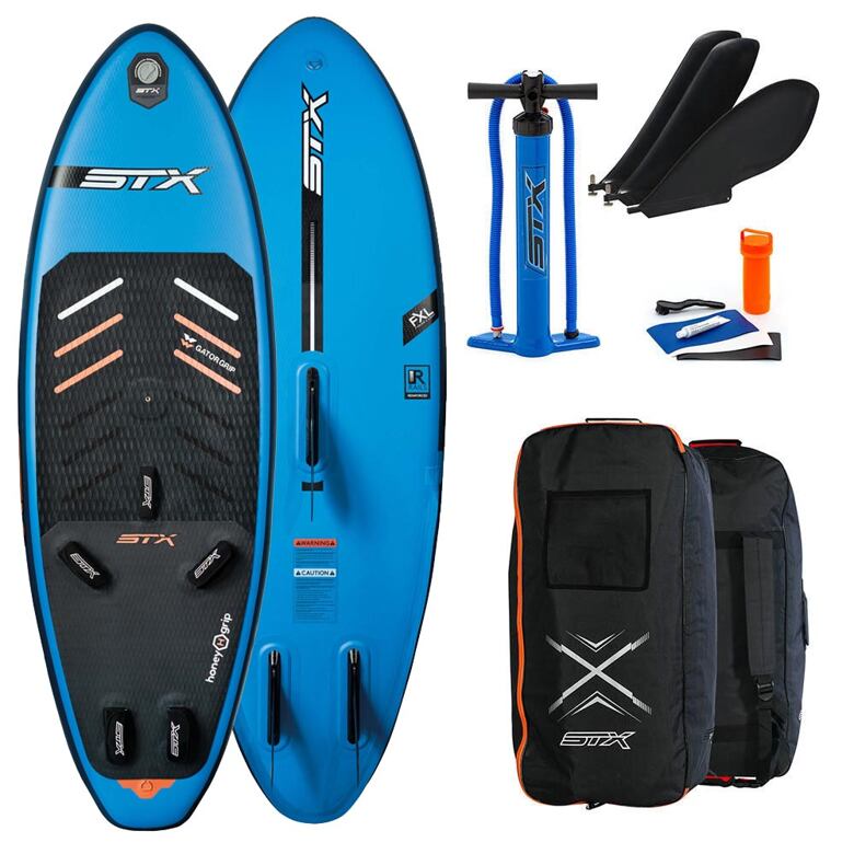 tabla de windsurf STX WS 250 RS verde azulado/naranja