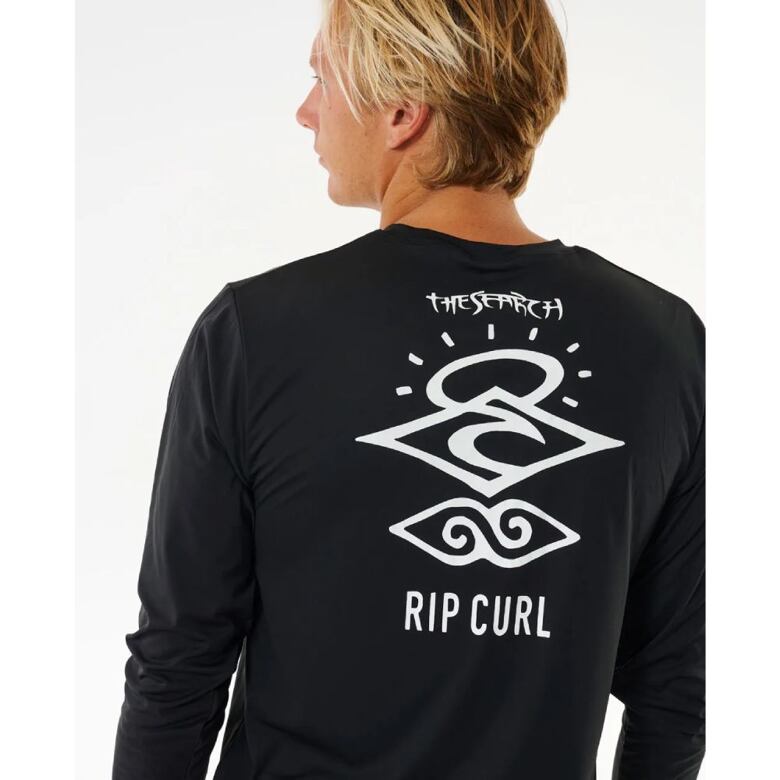 lycra RIP CURL Icons Surflite UPF L/S BLACK