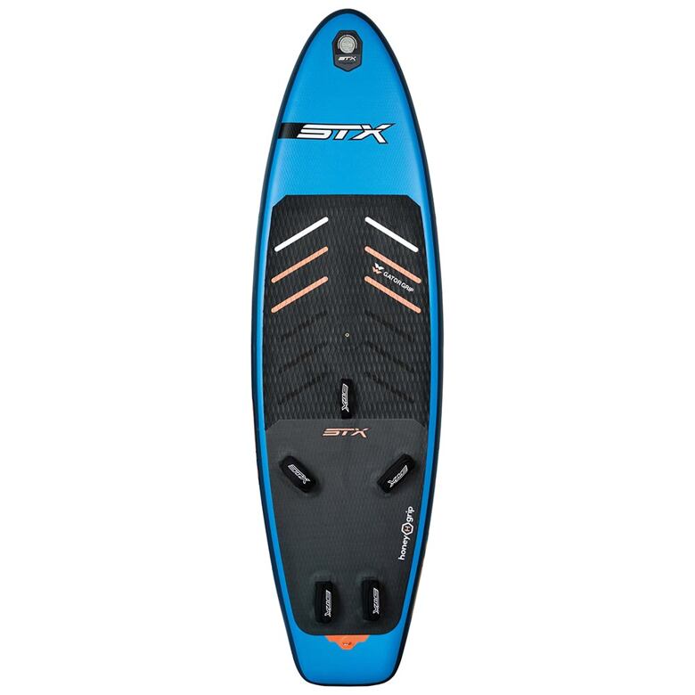 Tabla de windsurf STX WS 280 RS verde azulado/naranja