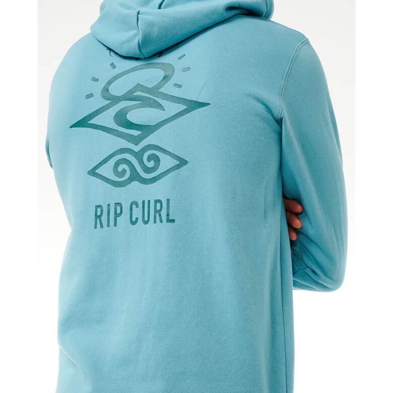 mikina RIP CURL Search Icon Hood DUSTY BLUE