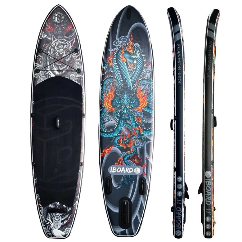 tabla de paddle surf iBOARD 11' - 7 BLACK TIGER BLACK TIGER