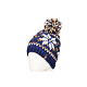 Kulich Roxy Djuni Beanie Blue Print