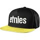 kšiltovka ETNIES Corp Snapback BLACK/WHITE/YELLOW