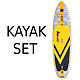 paddleboard ZRAY E11 Combo 11'0''x32''x5'' AMARILLO