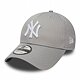 kšiltovka NEW ERA 940 MLB League Basic NEYYAN GRAY/WHITE