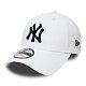 kšiltovka NEW ERA 940 MLB League Basic NEYYAN WHITE/BLACK