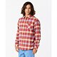 košile RIP CURL Checked In Flannel DUSTY MUSHROOM