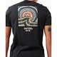 triko RIP CURL SWC Hazey Tee WASHED BLACK