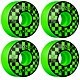 kolečka BONES WHEELS 100's Block Party 52mm V4 GREEN