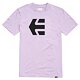 triko ETNIES Corp Combo Tee LAVENDER