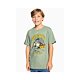 triko QUIKSILVER QS Skull 69 DARK GREEN