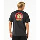 triko RIP CURL Shaper Address WASHED BLACK