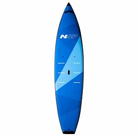 paddleboard NSP P2 Soft Flatwater SUP 11'0''x30''x6 5/8' Flax Blue