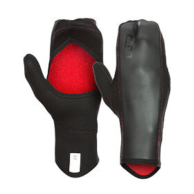 rukavice ION Open Palm Mittens 2.5 BLACK