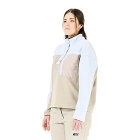 mikina PICTURE Arcca 1/4 Fleece PURE CASHMERE