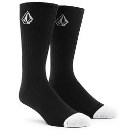 ponožky VOLCOM Full Stone Sock 3Pk BLACK