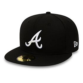 kšiltovka NEW ERA 5950 MLB Basic ATLBRA BLA/WHI