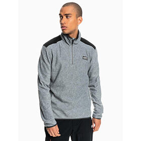 mikina QUIKSILVER Aker HZ Fleece heather grey