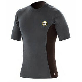 lycra top PROLIMIT Stitchless SA dark grey/black