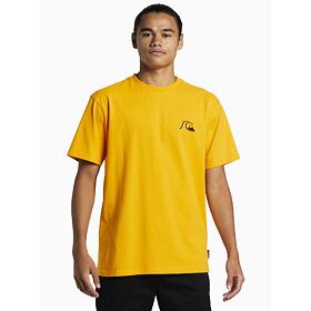 triko QUIKSILVER Qs Bubble Logo ORANGE