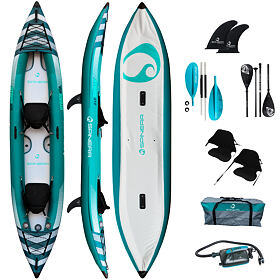 Set nafukovacího kajaku SPINERA Hybris 410 s příslušenstvím