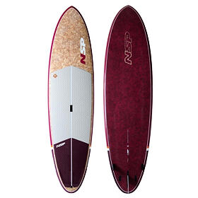 paddleboard NSP Coco Allrounder 10'6''x32''x4 1/2'' BURGUNDY