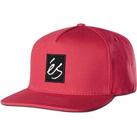 kšiltovka ÉS Main Block Snapback RED