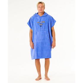 poncho RIP CURL Logo Hooded BLUE HAZE