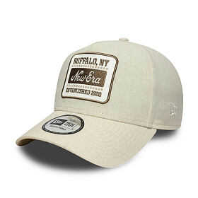 kšiltovka NEW ERA 940 Aframe oval patch linen STN
