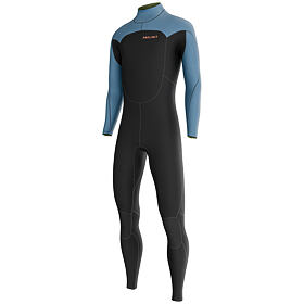 Neopren PROLIMIT Ösen-Dampfreiniger V-Zip 5/3 blau/schwarz