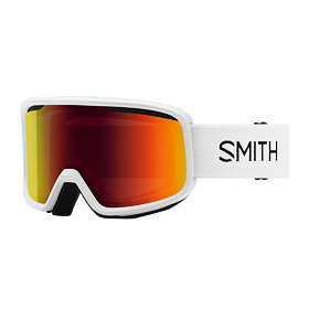 brýle SMITH Frontier WHITE/RED SOL-X MIRROR