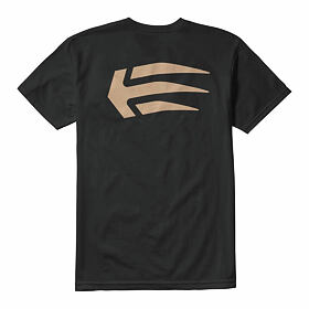 triko ETNIES Joslin S/S Tee BLACK/TAN