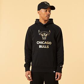 mikina NEW ERA NBA Black and gold metallic hoody CHIBUL BLKGLD