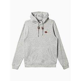 mikina QUIKSILVER Keller Hood LIGHT GREY HEATHER