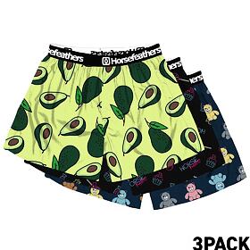 trenky HORSEFEATHERS Frazier 3pack Boxer Shorts BUNDLE 5