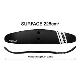 hydrofoil NSP Airwave Back Wing 228 cm2