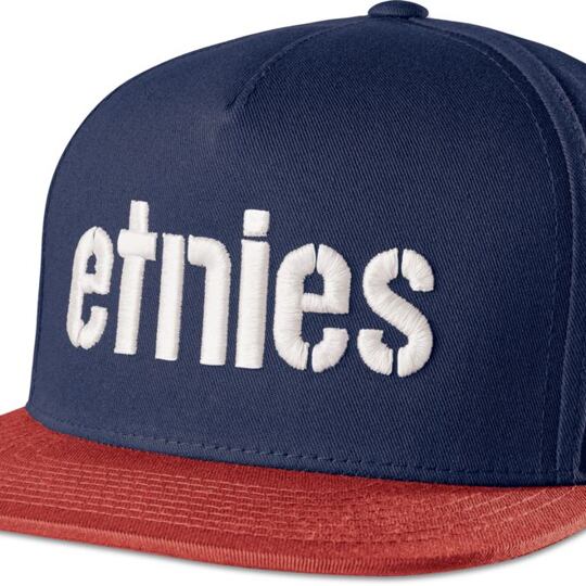 kšiltovka ETNIES Corp Snapback Navy/Red/White