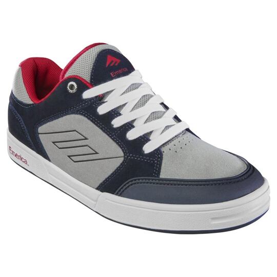 boty EMERICA Heritic NAVY/GREY/RED