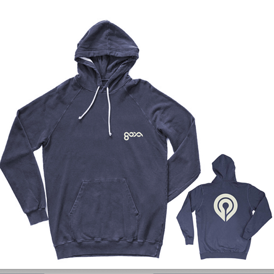 mikina GOYA Hoodie Marino BLUE