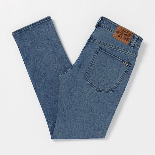 kalhoty VOLCOM Solver Denim WASHED BLUE