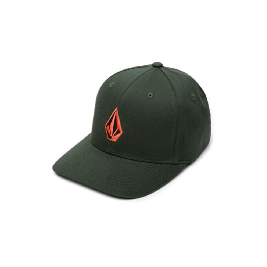 kšiltovka VOLCOM Full Stone Flexfit Hat DARK FOREST