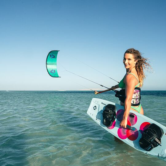 Kite DUOTONE Evo SLS 11 grün/lila