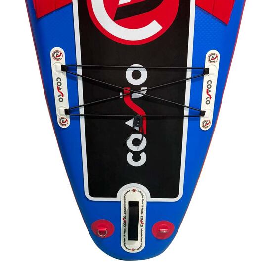 paddleboard COASTO Turbo 12'6'' blue/red