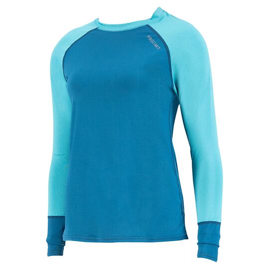 lycra top PROLIMIT Loosefit LA WMS Deep Blue/Turquise